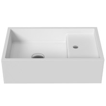 CDesign 485mm Matte White Rectangular Wall Hung Basin